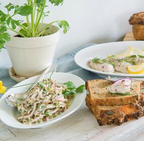 Karottenbrot mit Kürbiskernen