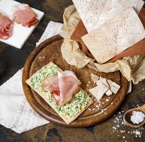 Knäckebrot mit Roggenvollkorn