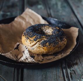 Mohnbagels wie in Amerika