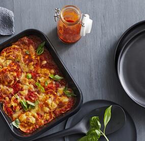 Tomatensoße für Tortellini-Auflauf