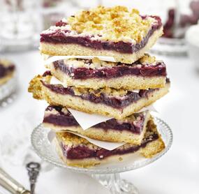 Glühwein-Streuselkuchen