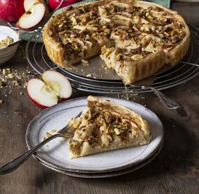 Schnelle Apfeltarte