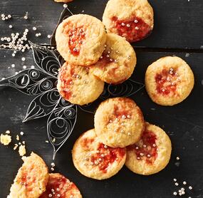 Erdbeer-Swirl-Cookies