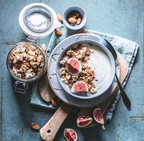 Popcorn-Knuspermüsli mit Amarant