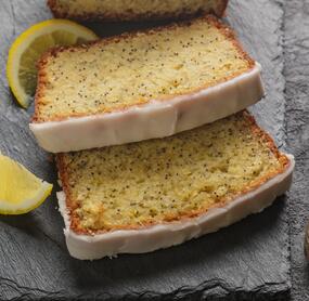 Low-Carb-Mohnkuchen aus der Kastenform