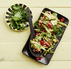 Bulgur-Gemüse-Kräuter-Salat