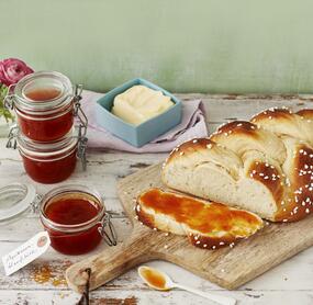 Aprikosenkonfitüre mit Earl Grey