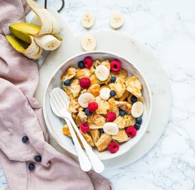 Luftiger Kaiserschmarren ohne Zucker