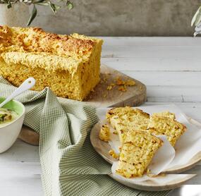 Saftiges Maisbrot einfach selber backen