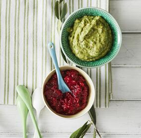 Cranberry-Chutney mit Roter Bete