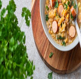 Schneller Linseneintopf