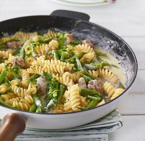 Pasta mit Gorgonzola-Sauce