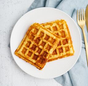 Waffeln mit Mandelmehl