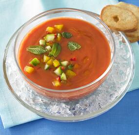 Wie in Spanien: Kühlende Gazpacho