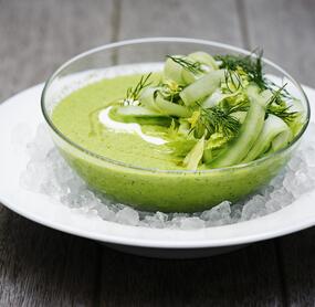 Grüne Gazpacho