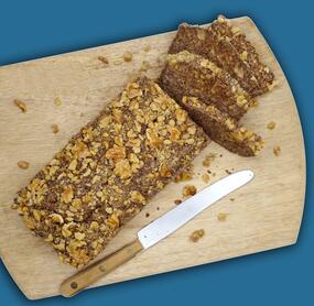 Leinsamenbrot ohne Hefe