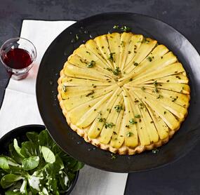 Feinste Pastinaken-Tarte mit Thymian