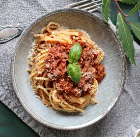 Spaghetti-Bolognese wie in Italien