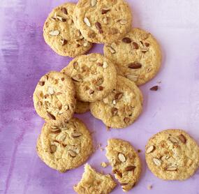 Weiße Schoko-Kokos-Cookies