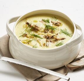 Pfeffermakrelensuppe