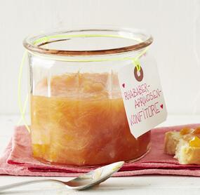 Rhabarber-Aprikosen-Konfitüre