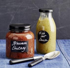 Kiwi-Hot-Sauce mit Jalapeños