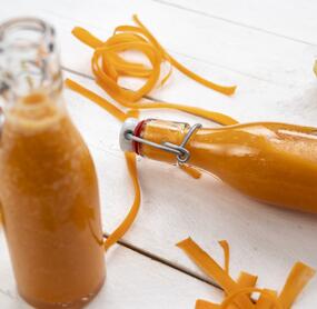 Für dein Immunsystem: Karotte-Physalis-Shot