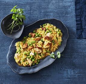 Pasta nach Paella-Art mit Kritharaki