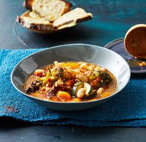 Mediterraner Gemüse-Reis-Pot