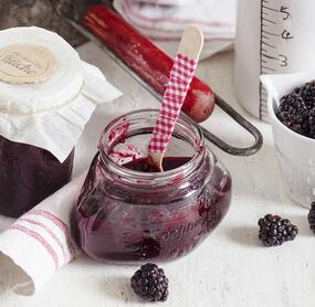 Brombeerkonfitüre ohne Gelierzucker