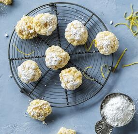 Softe Zitronen-Frischkäse-Cookies