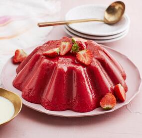 Erdbeer-Wackelpudding