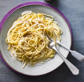 Würzige Parmesan-Pasta