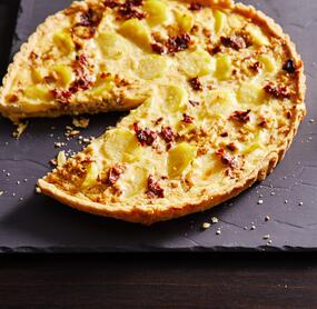 Knusprige Kartoffel-Quiche mit Wirsing