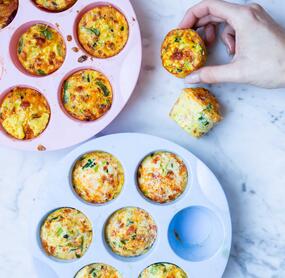 Low-Carb-Muffins mit Chorizo aus dem Varoma®