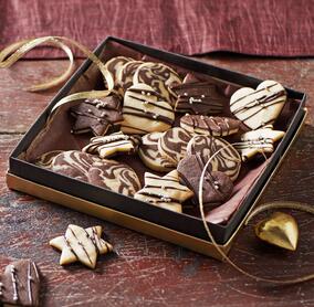 Schwarz-Weiß-Plätzchen