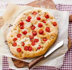 Tomaten-Focaccia wie in Italien