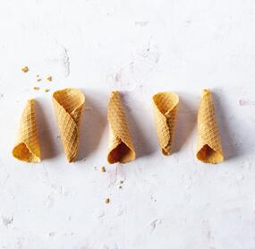 Knusprige Eiswaffeln einfach selber machen