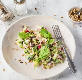 Brokkoli-Radieschen-Salat