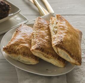 Spinat-Blätterteigtaschen