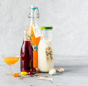 Sommerlicher Kirschlikör