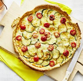 Französische Zucchini-Tarte