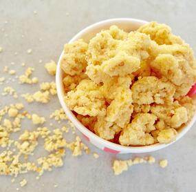 Gebackene Streusel to go
