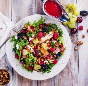 Fruchtiger Brombeeressig