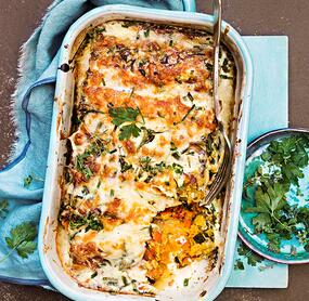 Kürbis-Zucchini-Cannelloni