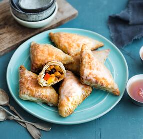 Schnelle Apfeltaschen