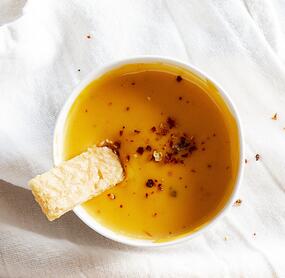 Zartschmelzender 2-Käse-Dip