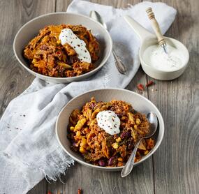 Mexikanischer Wirsingtopf