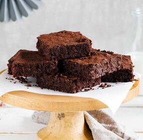 Einfache Milchreis-Brownies