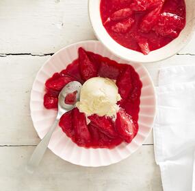 Rhabarber-Ingwer-Kompott